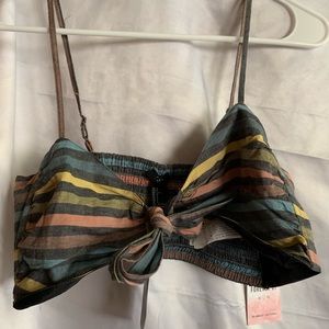 forever 21 tie up top